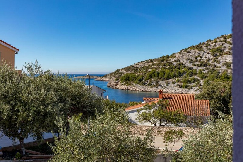 Výhled na moře z objektu H1569 v Chorvatsku - Panorama Scouting.