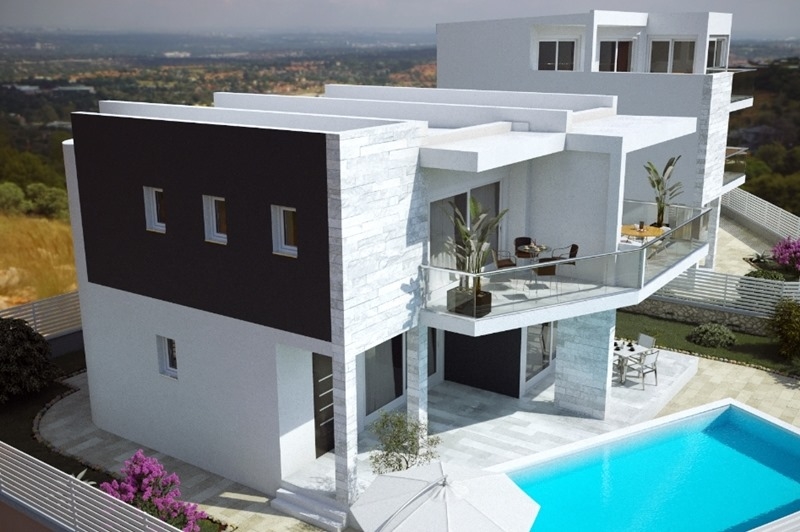 3D animace Vily H1706, která je na prodej v Chorvatsku nedaleko města Šibenik.