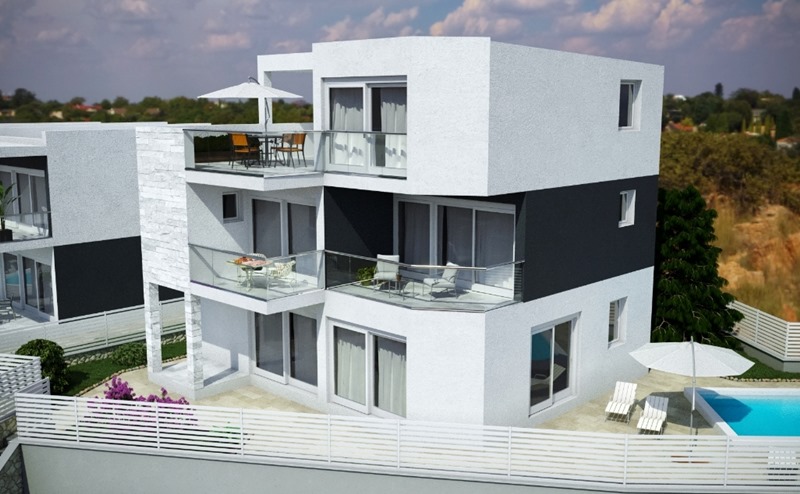Nová vila v Chorvatsku na prodej. Realitní kanceláře – Panorama Scouting.