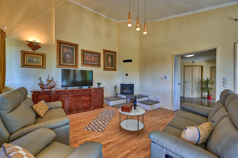 Obývací pokoj nemovitosti H1804, Chorvatsko - Panorama Scouting.