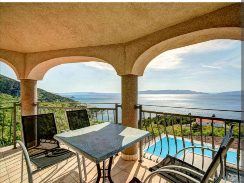 Dům s výhledem na moře v Chorvatsku na prodej - Panorama Scouting H1914.