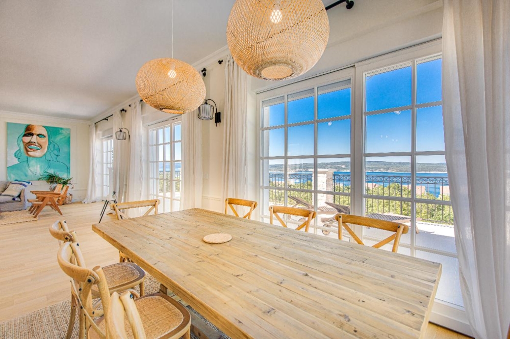 Jídelna s výhledem na moře Villa H1919, Crikvenica.