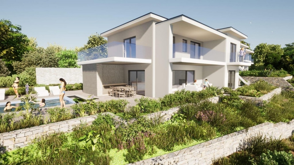 Prodám dům v Chorvatsku, Kvarnerský záliv, ostrov Krk - Panorama Scouting Immobilien H2004, kupní cena: 650 000 EUR - obrázek 4