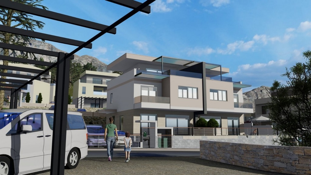 Prodám dvojdům v Makarské v Chorvatsku.