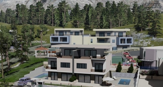 Prodám novou vilu s bazénem v Chorvatsku - nemovitost H2147.