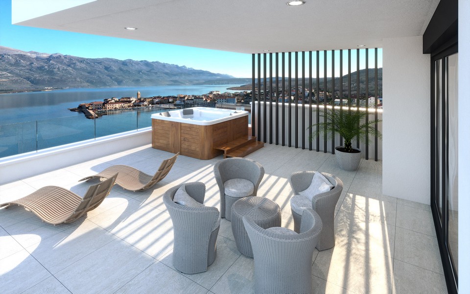 Prodám přímořskou vilu v Chorvatsku - Panorama Scouting H2319, Severní Dalmácie, Zadar.