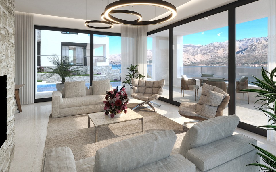 Obývací pokoj objektu H2319 v Chorvatsku, Zadar - Panorama Scouting