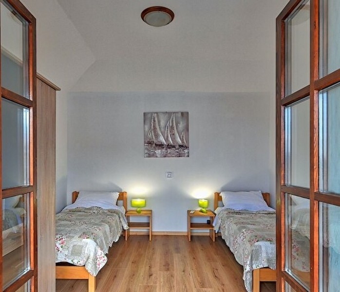 Na tomto obrázku můžete vidět atraktivní a pohodlnou ložnici nemovitosti H2361, která je na prodej v Ugljan / Pašman / Dugi Otok.