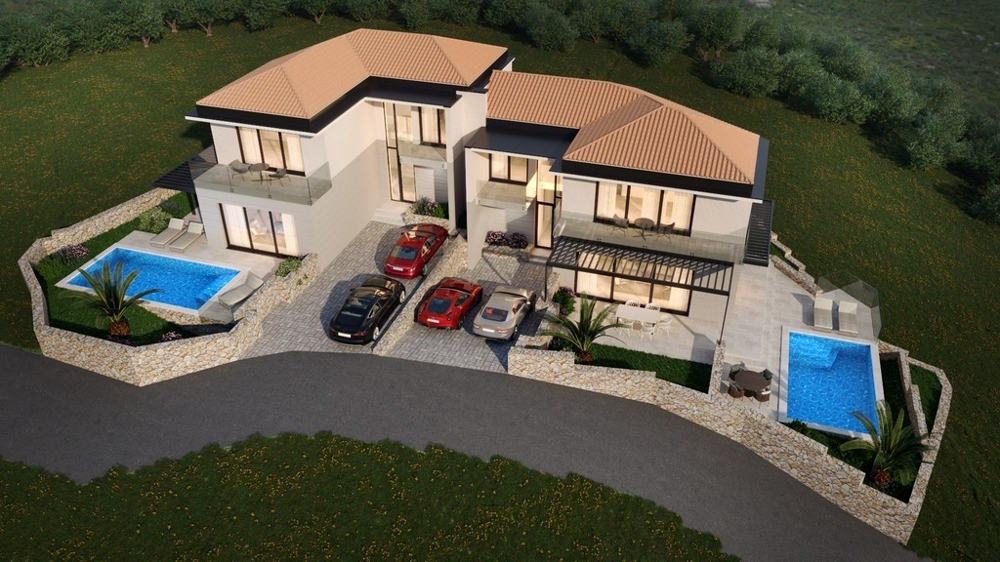 Nemovitosti Chorvatsko - Ostrov Krk, Dům Panorama Scouting H2399