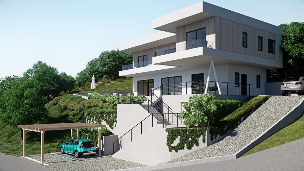 Luxusní nemovitost s parkovacími místy a zahradou