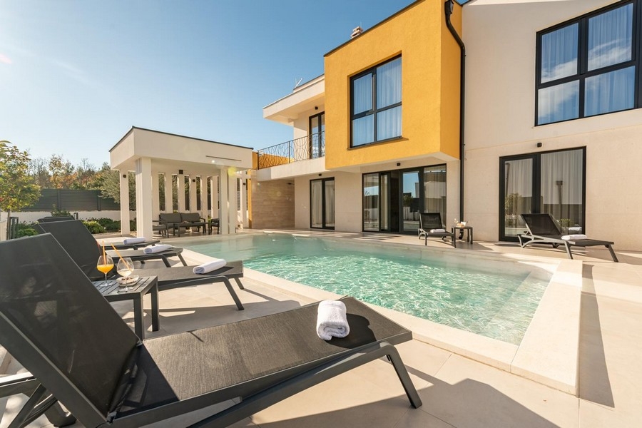 Dům s krásným výhledem na moře v Zadarské oblasti, Chorvatsko - Panorama Scouting.