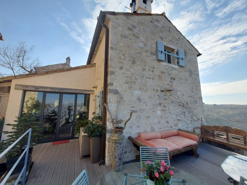 Terasa s výhledem na moře