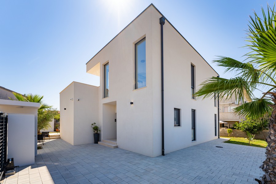 Novostavba domu v Chorvatsku nedaleko Zadaru