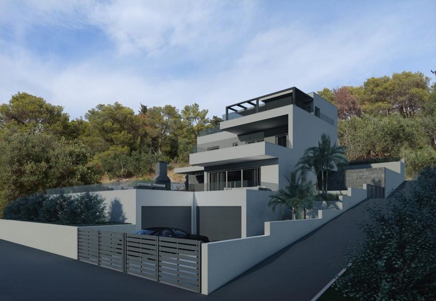 Vila na 4 podlažích