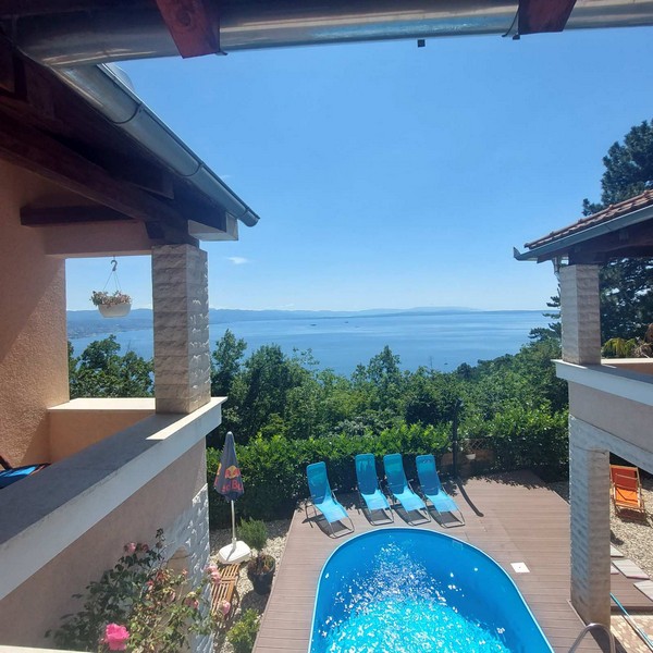 Realitní kanceláře pro Chorvatsko - Panorama Scouting. Zde: Vila s výhledem na moře.