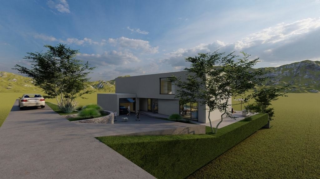 Nemovitosti v Chorvatsku - Panorama Scouting H2663 na ostrově Krk.