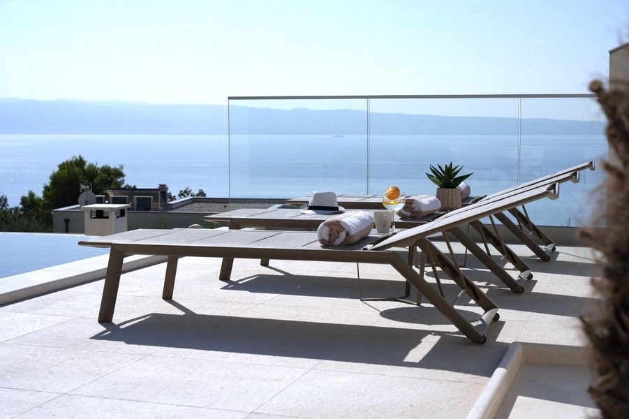 Moderní vila s krásným výhledem na moře v regionu Split - Panorama Scouting H2679, Chorvatsko.