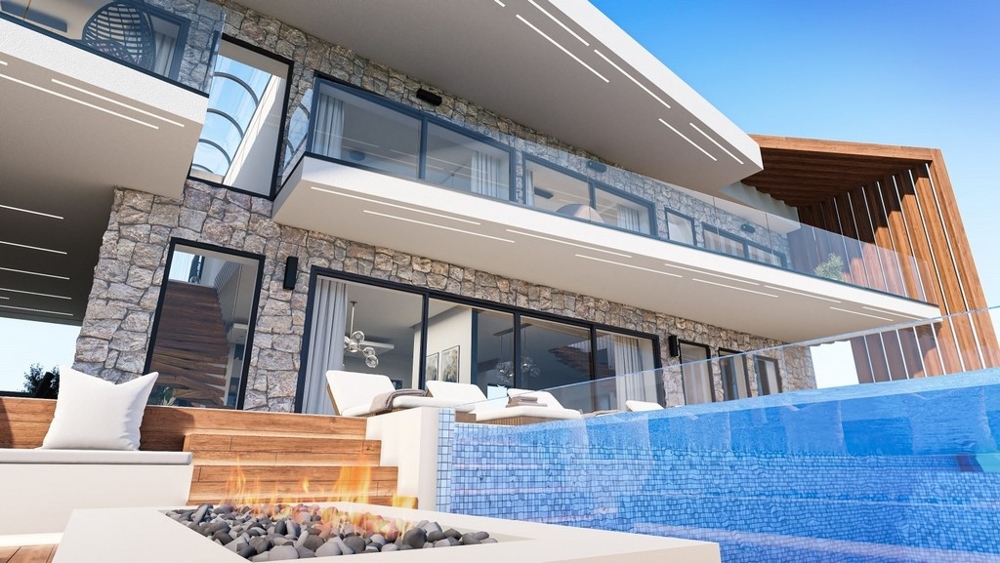 3D vizualizace Vily H2713 v Chorvatsku - Panorama Scouting.