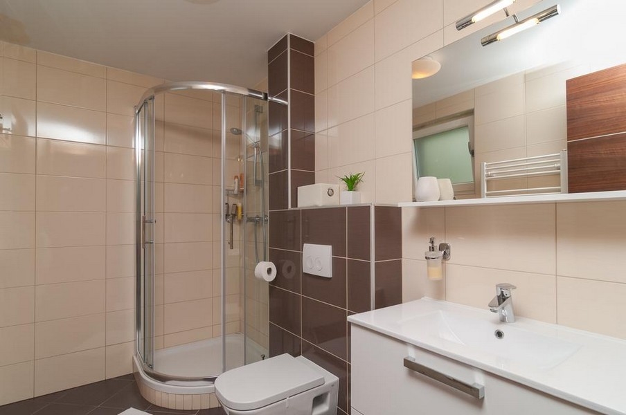 Koupelna se sprchovým koutem