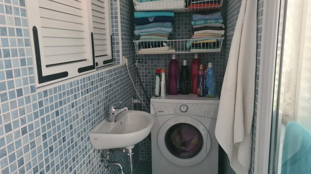 Koupelna s připojením na pračku