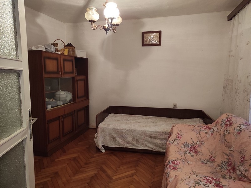 Obývací část s nábytkem