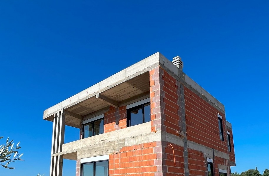 Balkon s výhledem na moře na ostrově Krk, nemovitost Chorvatsko - Panorama Scouting