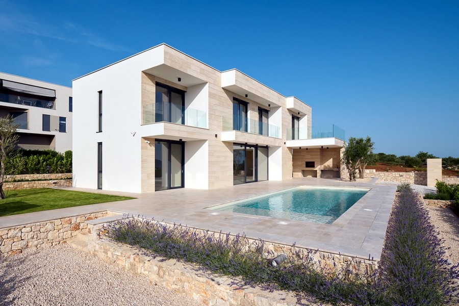 Vysoce kvalitní vila s bazénem na prodej v Chorvatsku - Panorama Scouting H3040.