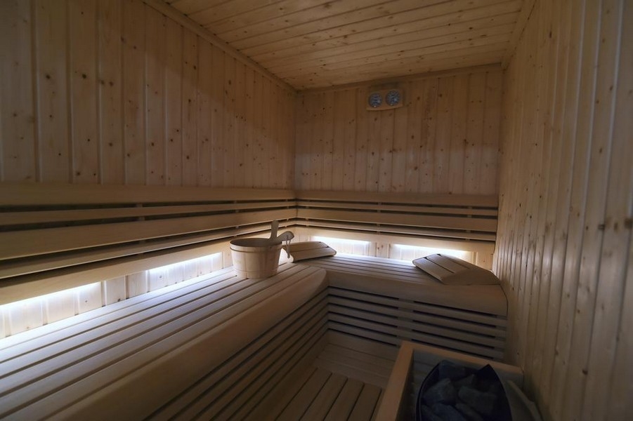Sauna v domě.