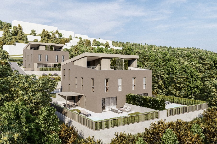 Prodám dvojdomky v Chorvatsku - Panorama Scouting H3051.