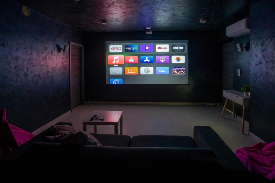 Domácí kino objektu H3389, Chorvatsko - Panorama Scouting.