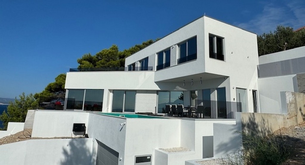 Luxusní nemovitost H3407 s bazénem v Chorvatsku na prodej - Panorama Scouting H33407.