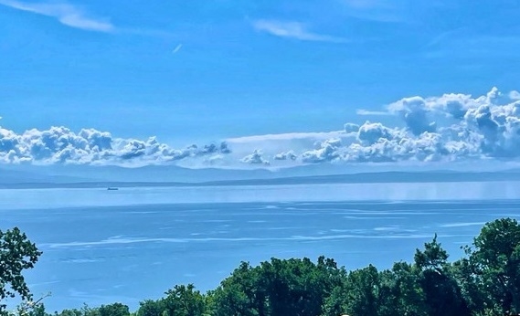 Výhled na moře z nemovitosti H3434 poblíž Opatije v Chorvatsku - Panorama Scouting.