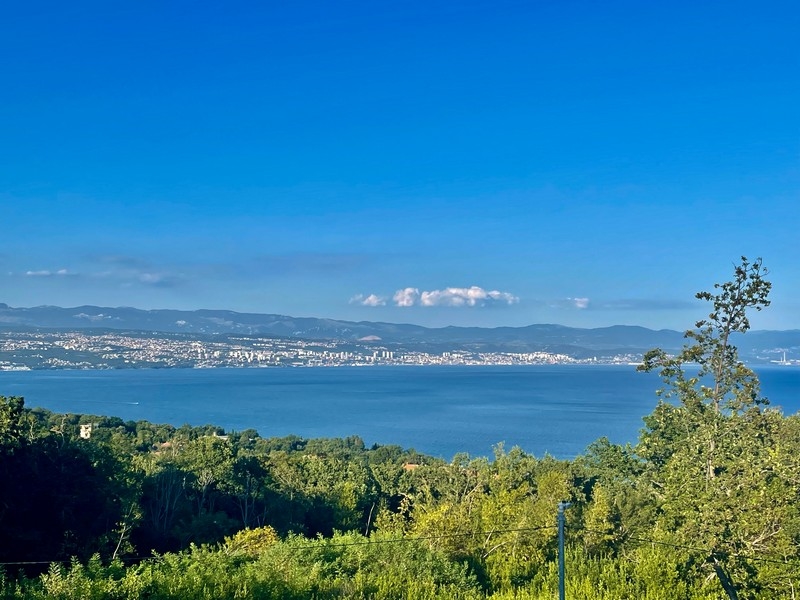 Výhled na moře z luxusní nemovitosti H3435 v Chorvatsku - Panorama Scouting.