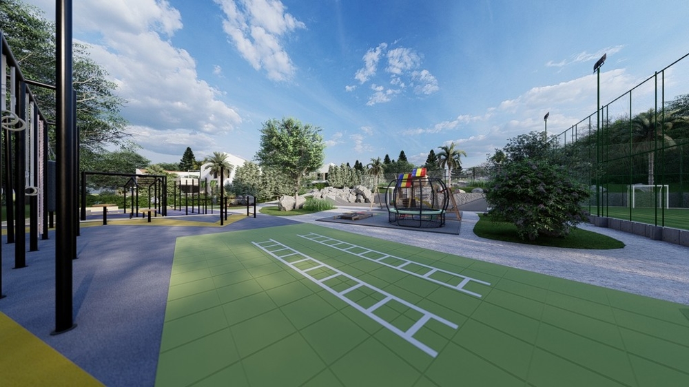 Venkovní tělocvična vil H3472.