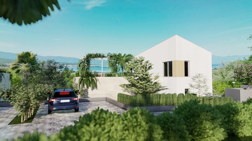 Přístup k vile H3476 v Chorvatsku - Panorama Scouting Real Estate.