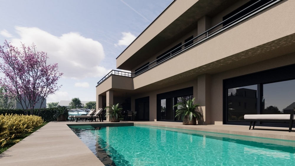 Prodám vilu s bazénem na Istrii - Panorama Scouting.