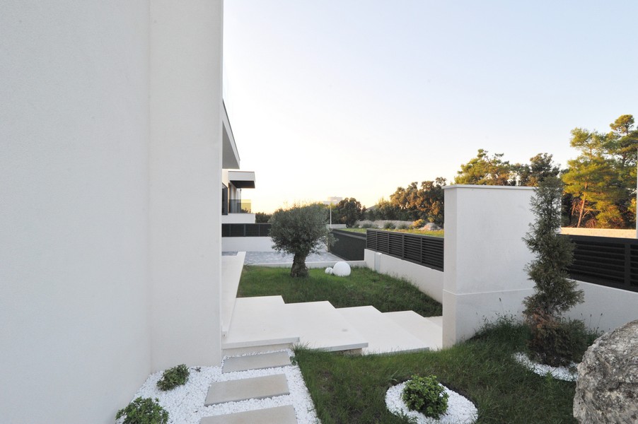 Pohled na exteriér luxusní vily