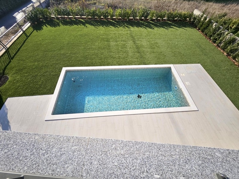 Bazén vily H3550 na ostrově Krk v Chorvatsku - Panorama Scouting.