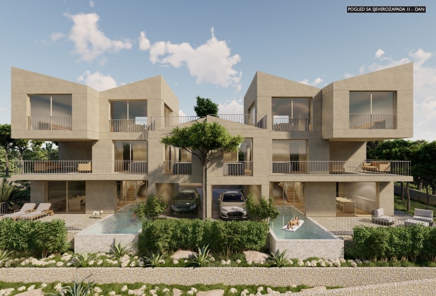 Moderní nemovitost na prodej na Krku v Soline.