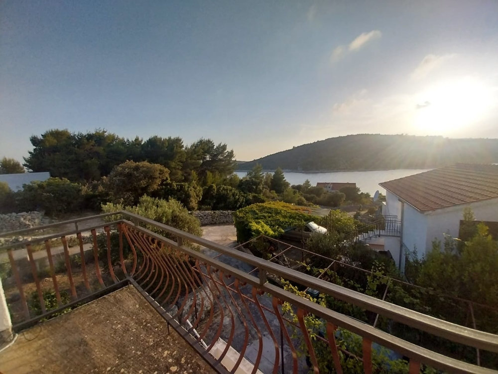 Výhled na moře z objektu H3631 v Chorvatsku - Panorama Scouting.