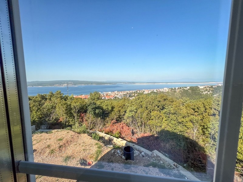 Výhled na moře z nemovitosti H3638 v Crikvenici.