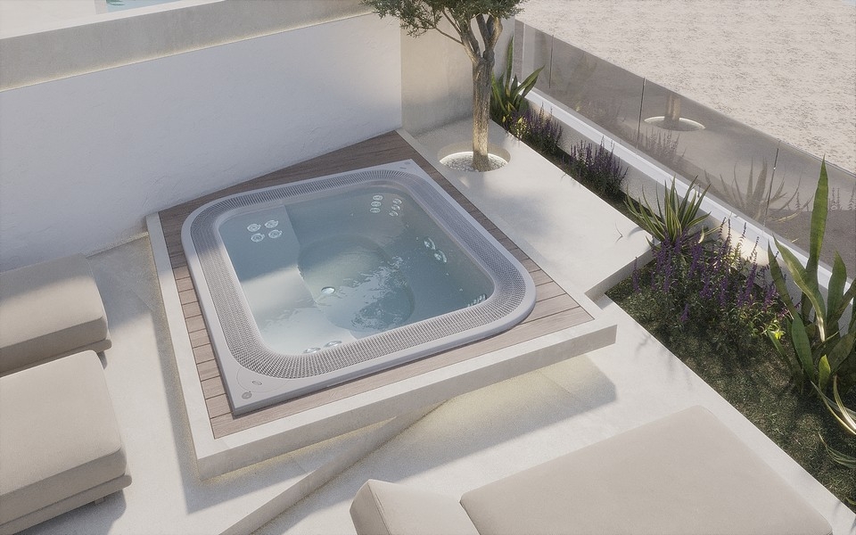 Vířivka nemovitosti H3723 v Sukošanu, Chorvatsko.