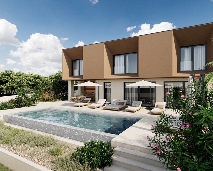 Vila H3797 na prodej poblíž Labinu v Chorvatsku - Panorama Scouting.