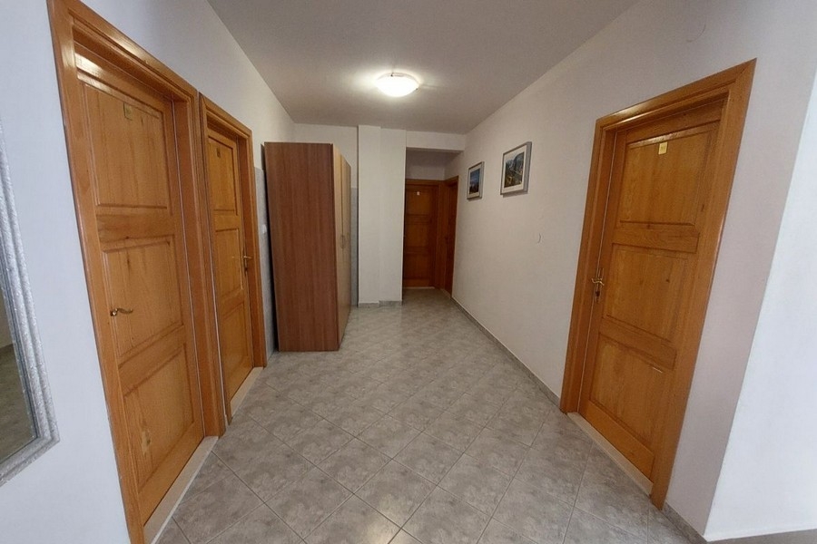 Chodba s pokoji pro hosty