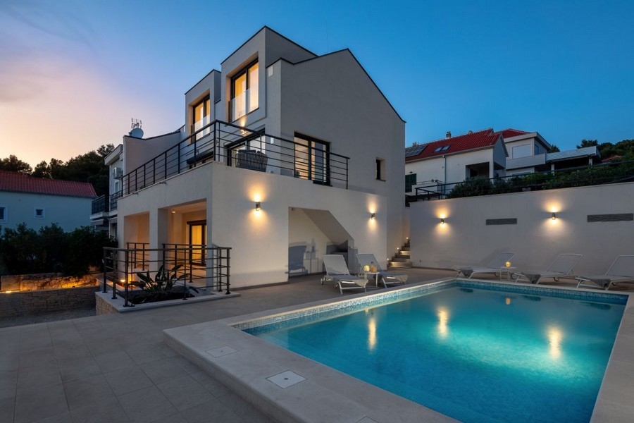 Vily na prodej Chorvatsko - H3841 na Brači u Milny.