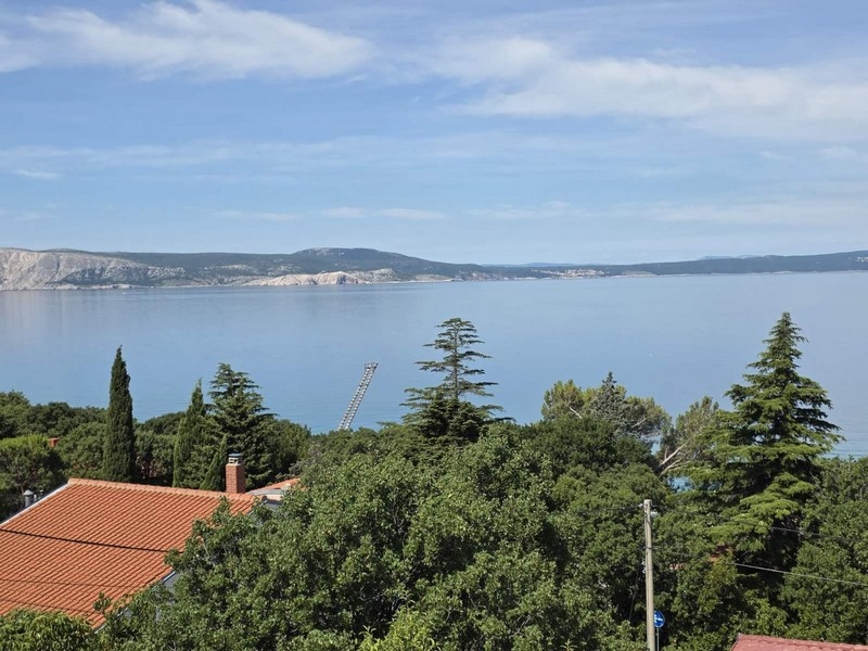 Panoramatický výhled na moře v Chorvatsku