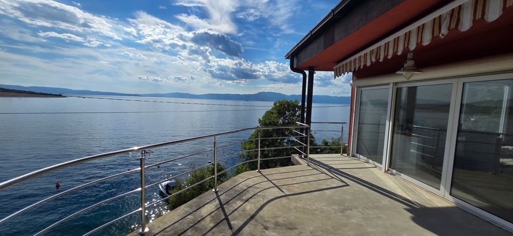 Terasa s panoramatickým výhledem na Kvarnerský záliv