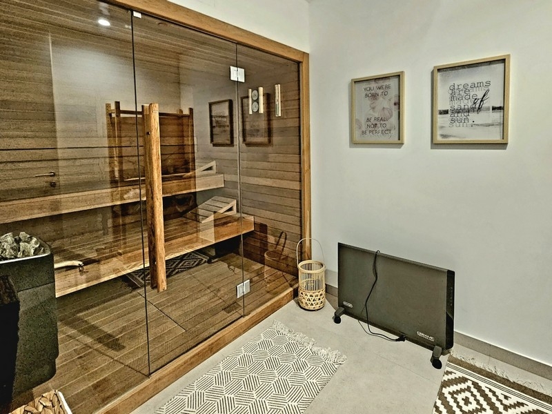 Sauna v suterénu