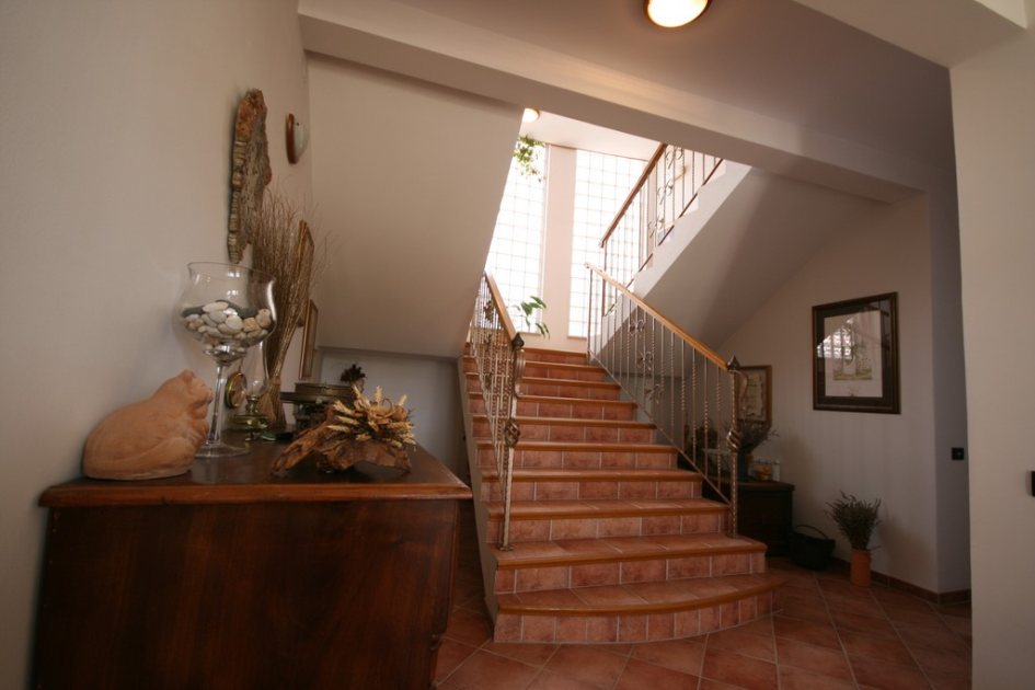 Vstupní prostor nemovitosti H557 poblíž Medulinu na Istrii.