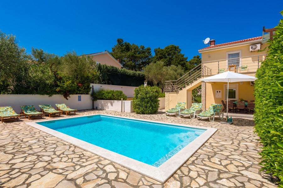 Obytná část v horním patře.